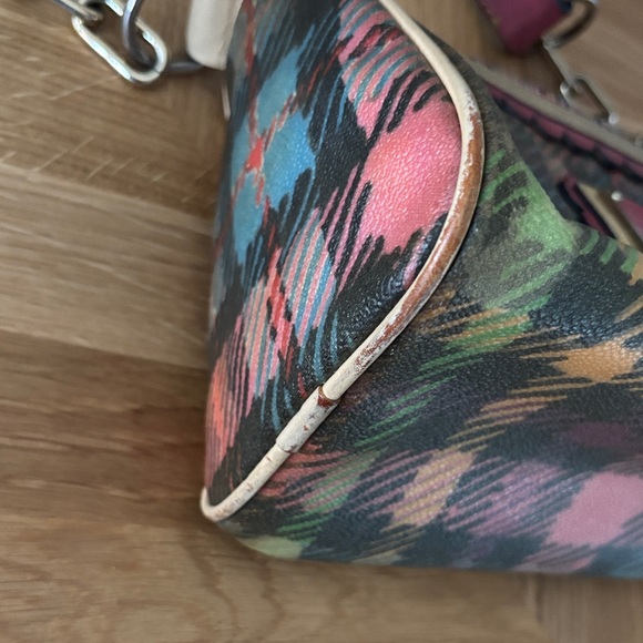 Y2K Dooney & Bourke Plaid Shoulder Bag - Picture 14 of 14